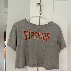 Superior Cropped Tee